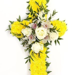 Traditional Cross Shape Wreath